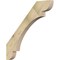 Ekena Millwork 4"W x 42"D x 42"H Olympic Rough Sawn Knee Brace, Douglas Fir BRC04X42X42OLY00RDF - alternate 1